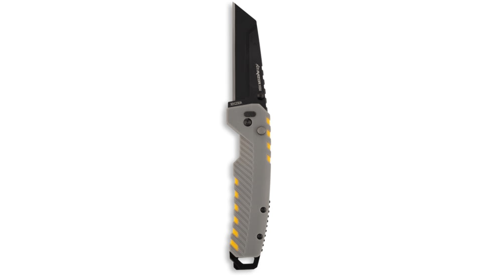 Outdoor Edge Cutlery RAZOR XD2 3in Heady Duty Folding Knife, EDC, Gray/Yellow, Black, One Size, XDS230AC