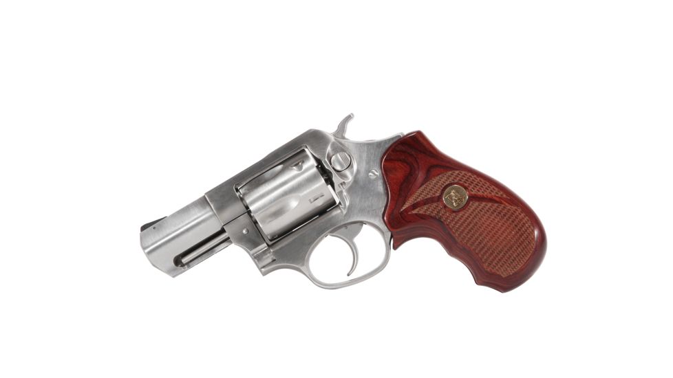 Pachmayr Ruger SP101 Firearm Grip, Laminate, Rosewood Checkered, 63060