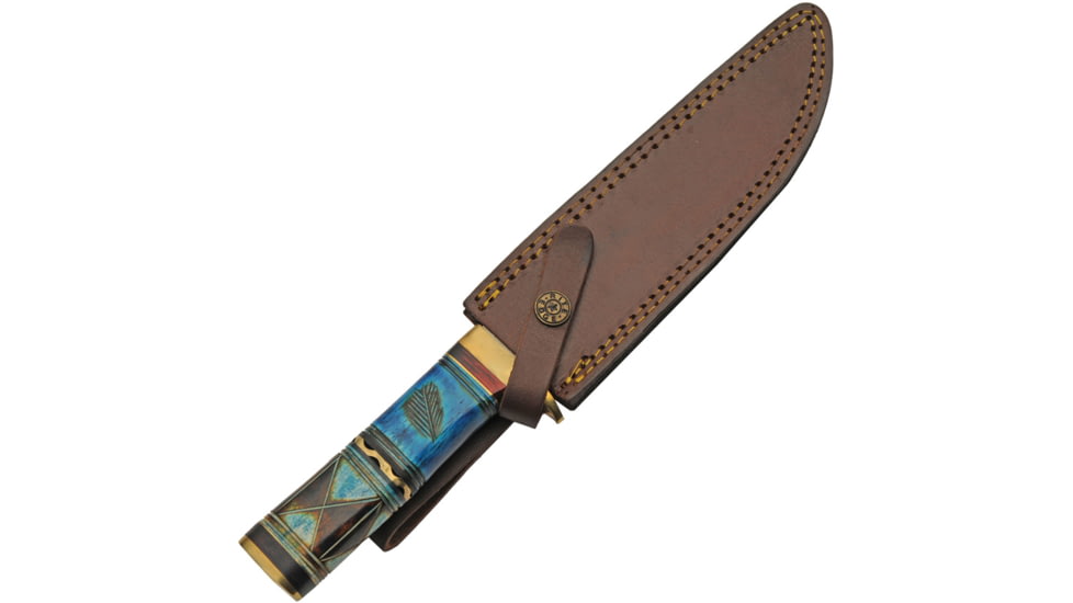 Pakistan Blue Thunder Bone Fixed Blade