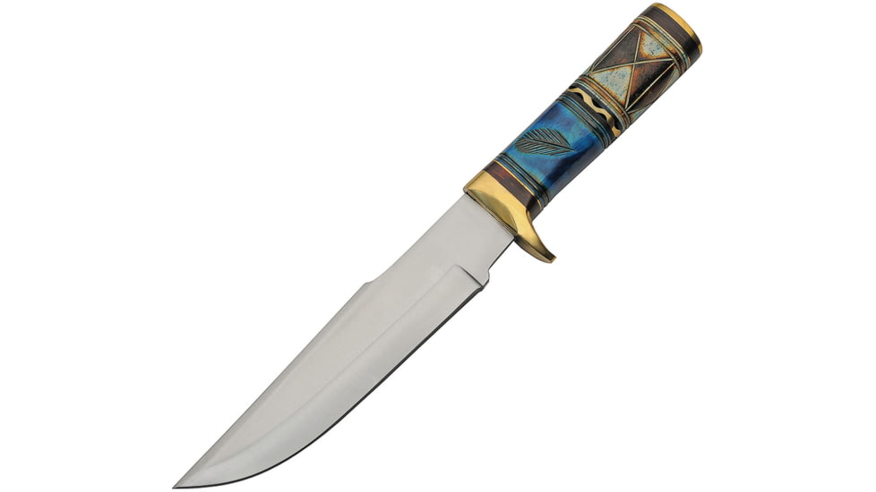 Pakistan Blue Thunder Bone Fixed Blade
