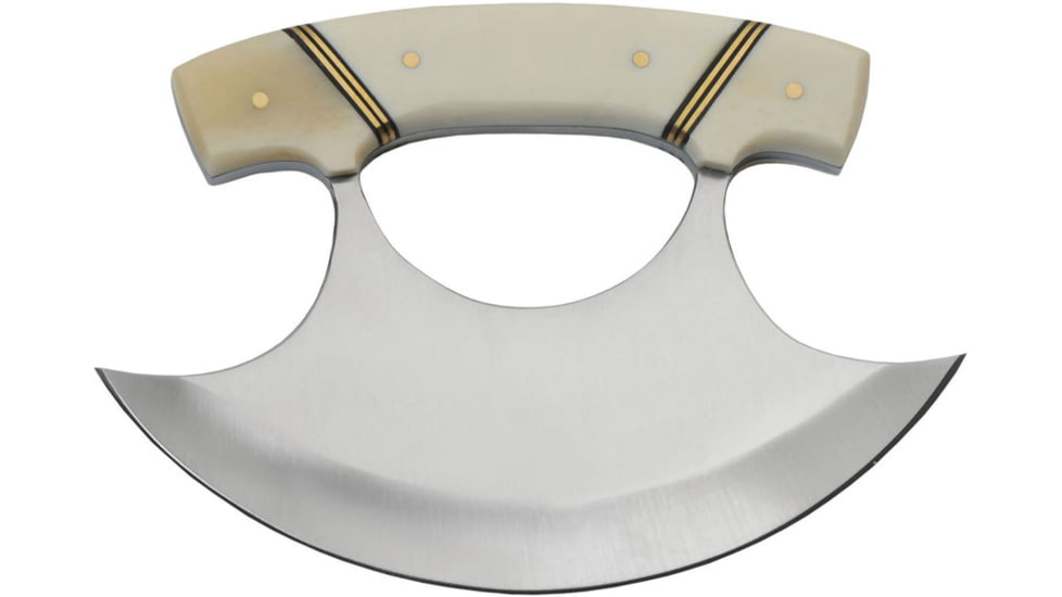 Pakistan Ulu White Bone Knife, DH8026BO