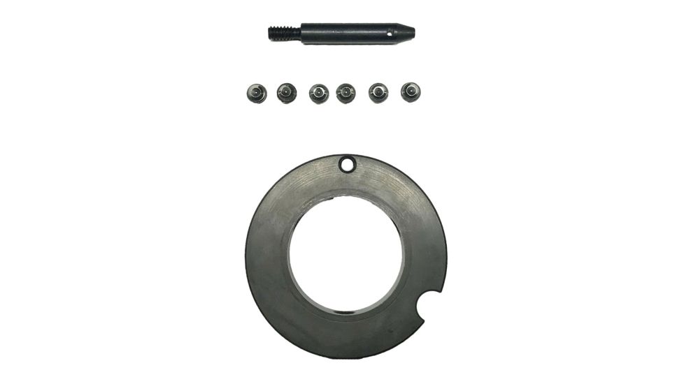 Pantheon Arms Barrel Stop, Dolos Equipped AR-15, Universal, Black BSU