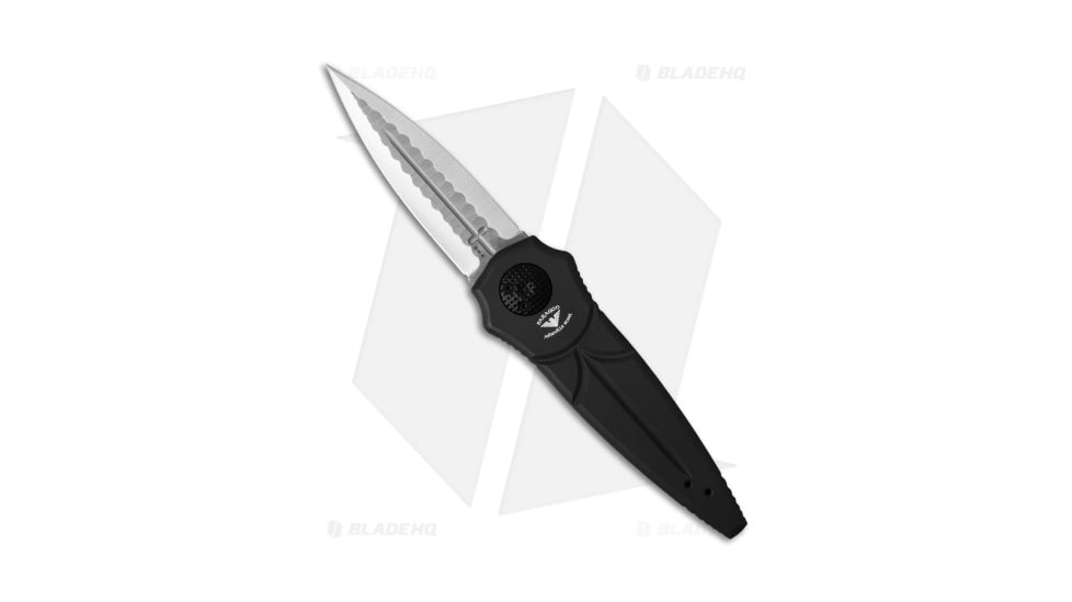 Paragon Warlock Enchanter Folding Knife, 3.875in, CPM S30V, Dagger Blade, Aluminum Black Handle, Satin Sorcerer, Gray/Black, 9.375in, BHQ-36881