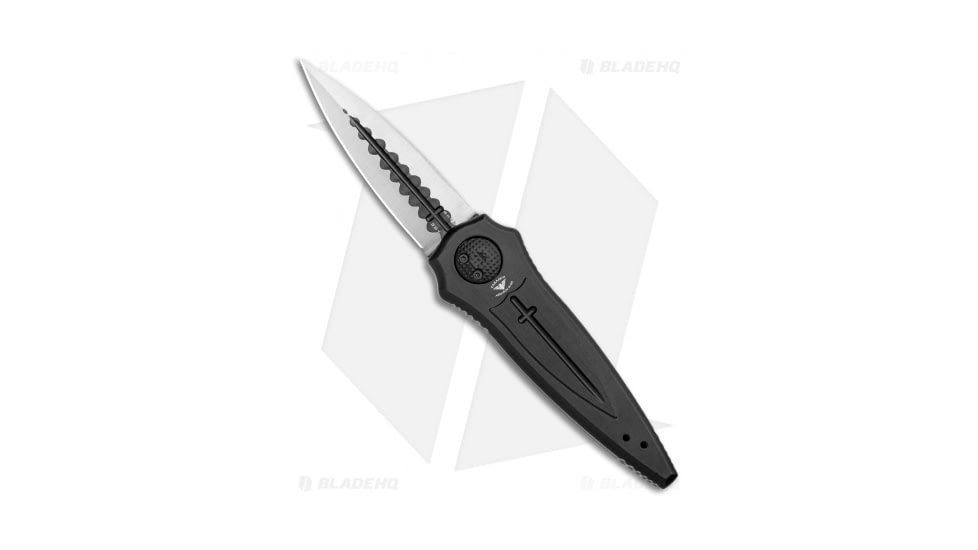 Paragon Warlock Folding Knife, 3.875in, CPM S30V, Dagger Blade, Aluminum Black Handle, Black/Steel/Black, 9.375in, BHQ-102981