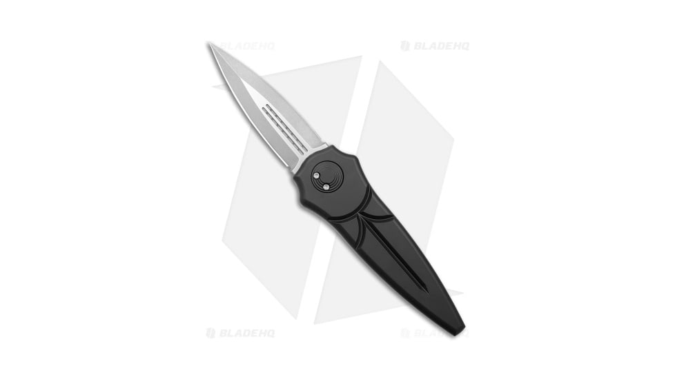Paragon Warlock-X Folding Knife, 3.875in, CPM S35VN Stainless Steel, Dagger Blade, Aluminum Black Handle, Gray/Black, 9.375in, BHQ-177509