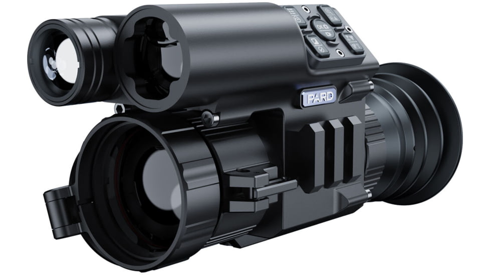 PARD Optics FT34 35mm 384x288 3 in 1 Clip-On Thermal Rifle Scope w/LRF, Black, FT34-35F