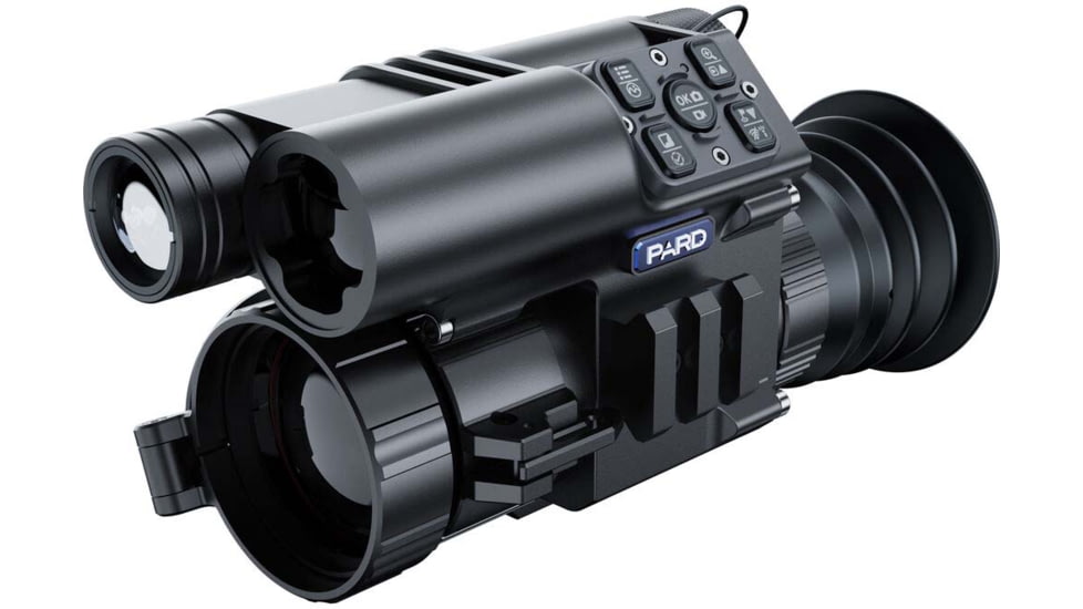 PARD Optics FT34 35mm 384x288 3 in 1 Clip-On Thermal Rifle Scope w/LRF, Black, FT34-35F
