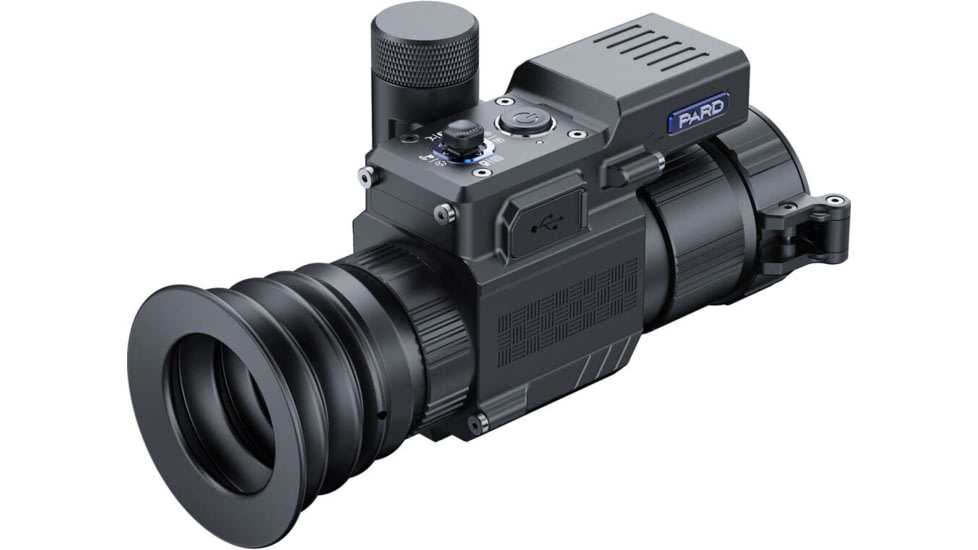 PARD Optics Predator 640 45mm Thermal Riflescope Clip-On w/LRF, 50Hz, 640x512, Black, PR6-45/LRF