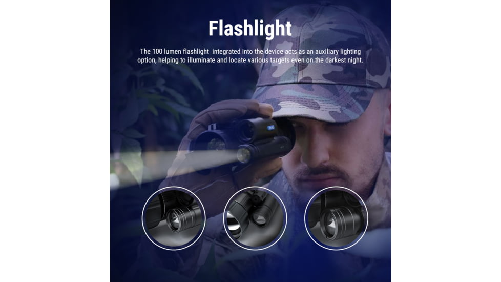PARD Optics SA62 Thermal Imaging 1-4x35mm Rifle Scope w/LRF, OLED, 640x480, 50Hz, Black, SA62-35 w/LRF