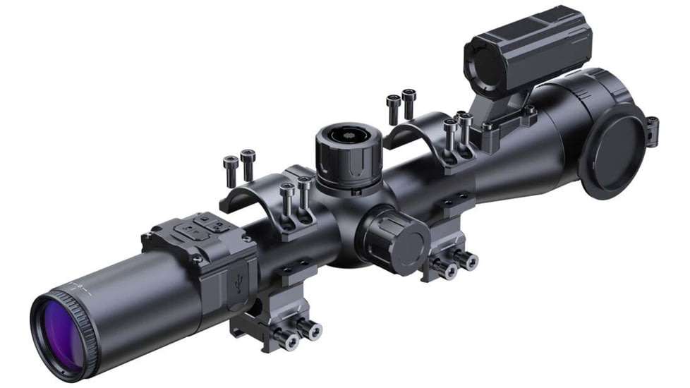 PARD Optics TS34 LRF 3.7x35mm Thermal Imaging Rifle Scope, Black, TS34-35LRF