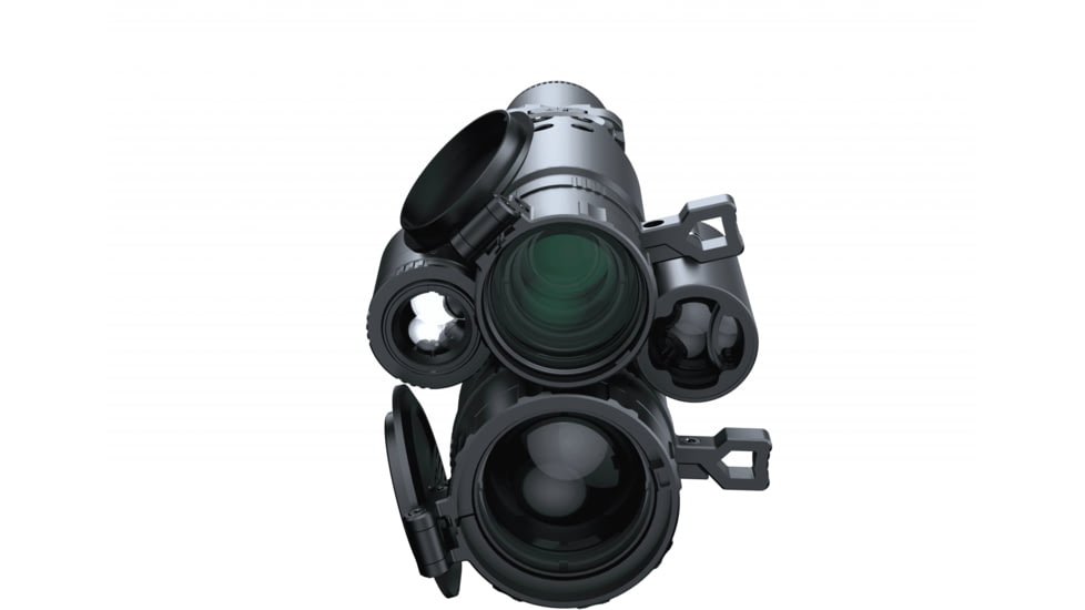 PARD TD3270940LF TD32 Multispectral Night Vision Rifle Scope Black 3-6.5x 70mm, 35 mm Multi Reticle Features Laser Rangefinder