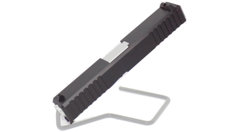 Patmos Arms Judah Glock G19 Compact Slide, Stripped, Black, Compact Size, PAJ19-0