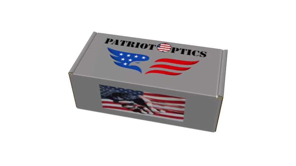 Patriot Optics Skirmish Micro Reflex Sight, 3.0 MOA Dot Reticle, Black Matte, PO-RS-S