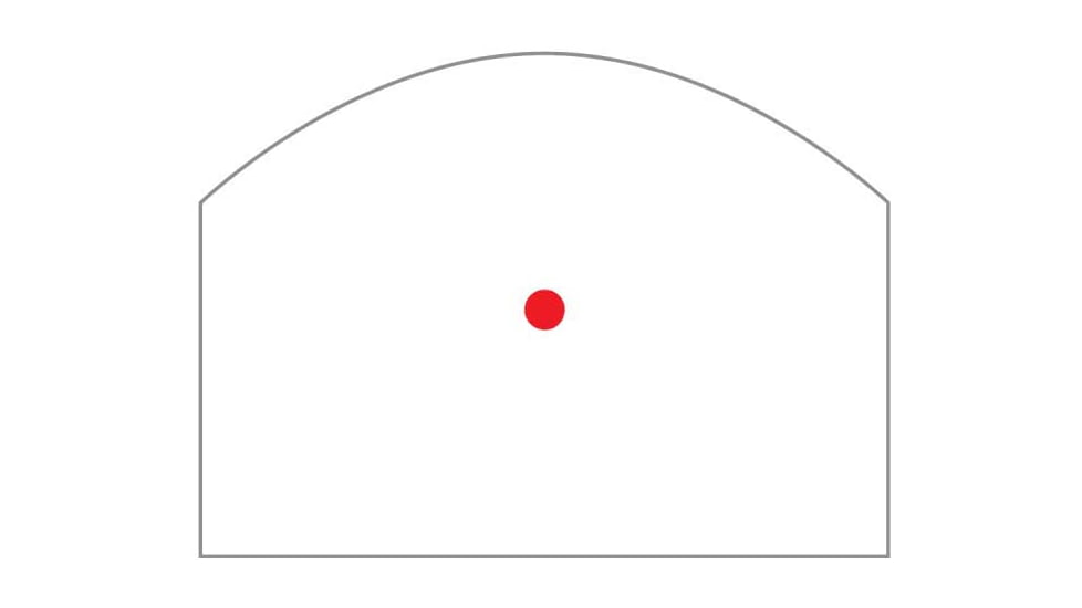 Patriot Optics Skirmish Micro Reflex Sight, 3.0 MOA Dot Reticle, Black Matte, PO-RS-S
