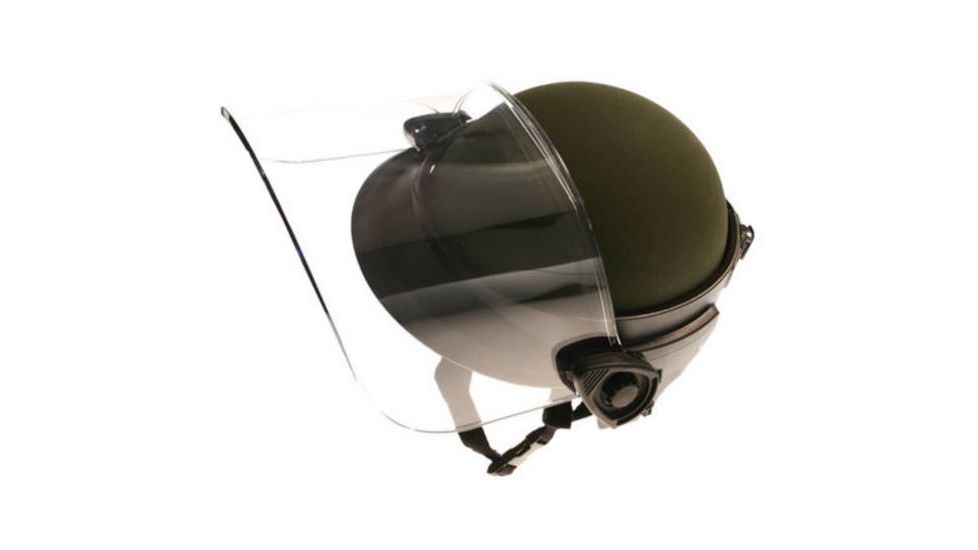 Paulson Manufacturing DK6 H.150 Retro Fit face shield- Riot, Clear, 8in DK6-H.150