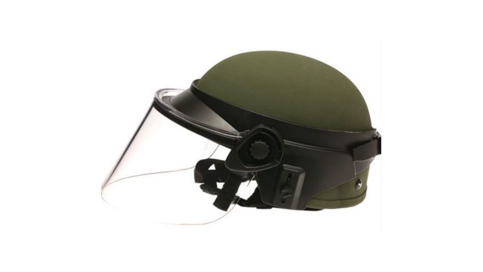 Paulson Manufacturing DK6 H.150 Retro Fit face shield- Riot, Clear, 8in DK6-H.150