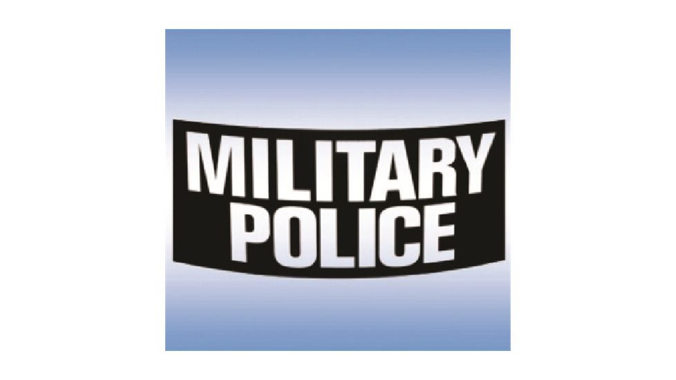 Paulson Manufacturing Shld Id Labelmilitary Police - BS-LAB-MP