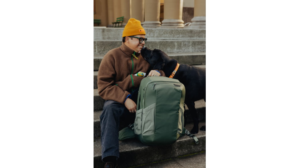 Peak Design 40L 2-in-1 Travel Backpack, Sage, Large, BTRT-40-SG-2