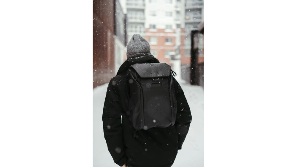 Peak Design Everyday V2 Backpack, 20 Liters, Black, BEDB-20-BK-3