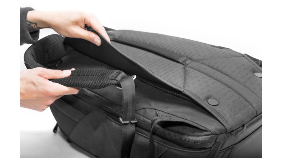 Peak Design Travel Backpack, Black, 45 Liters, BTR-45-BK-1