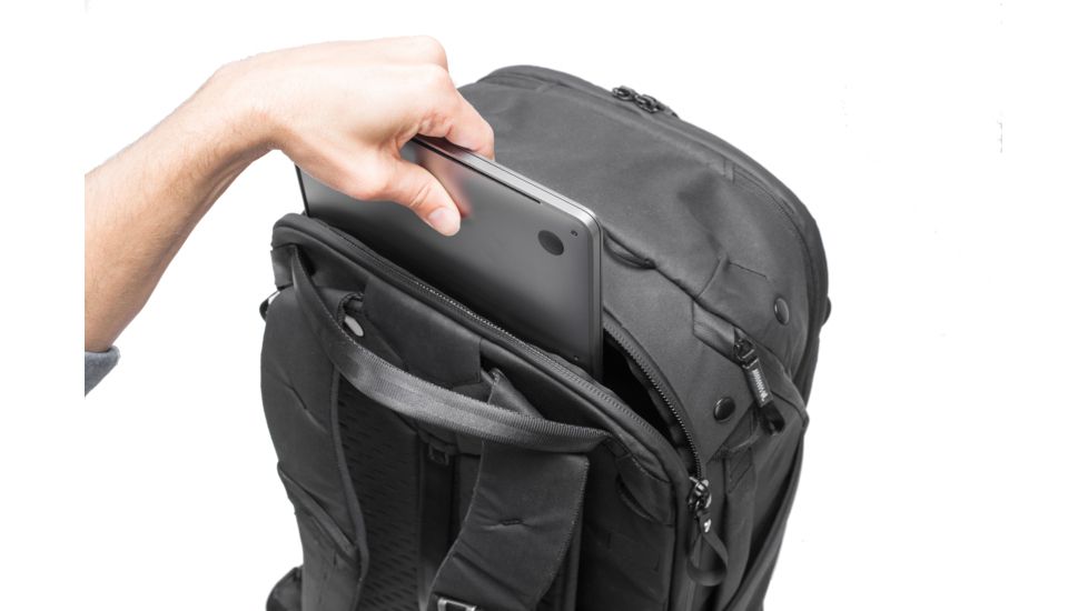 Peak Design Travel Backpack, Black, 45 Liters, BTR-45-BK-1