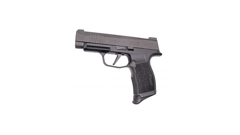 Pearce Grip Sig Sauer P365X/XL 9mm/.380 Caliber Polymer Grip Extension, 12 Round/10 Round Magazine, Texture, Black, PG365X