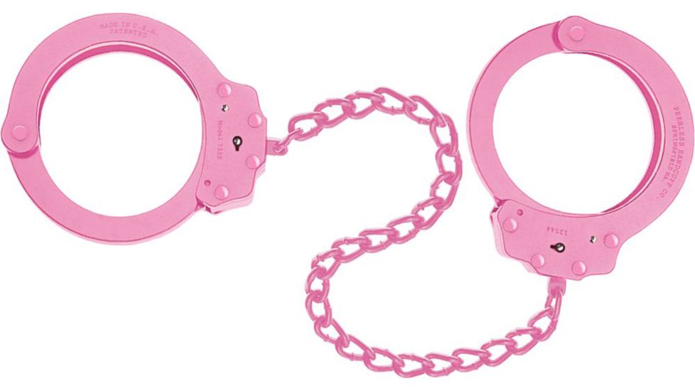 Peerless Handcuff Oversize Leg Iron, Pink PH755BP