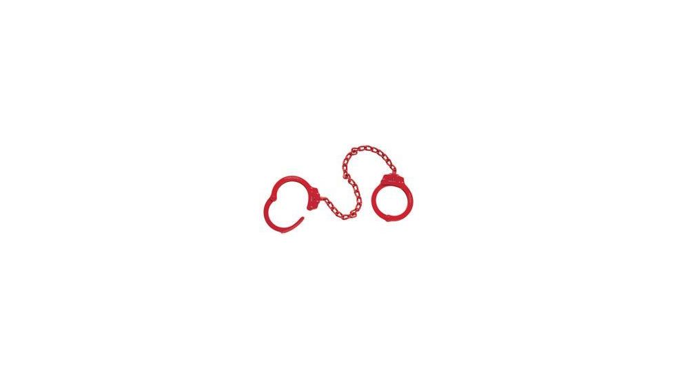 Peerless Handcuff 703 - Leg Iron - Red 4740R