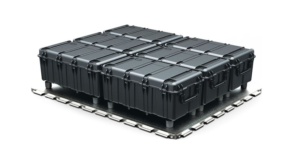 Pelican 0550 Transport Case w/ Foam, Black 0550-000-110