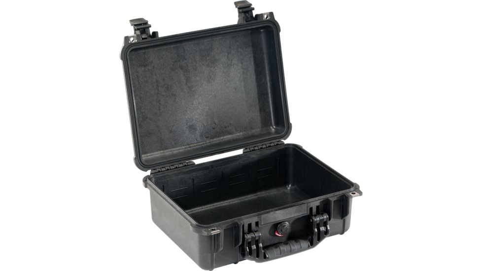 Pelican 1450NF Protector Waterproof Crushproof Medium Case, Black w/ No Foam