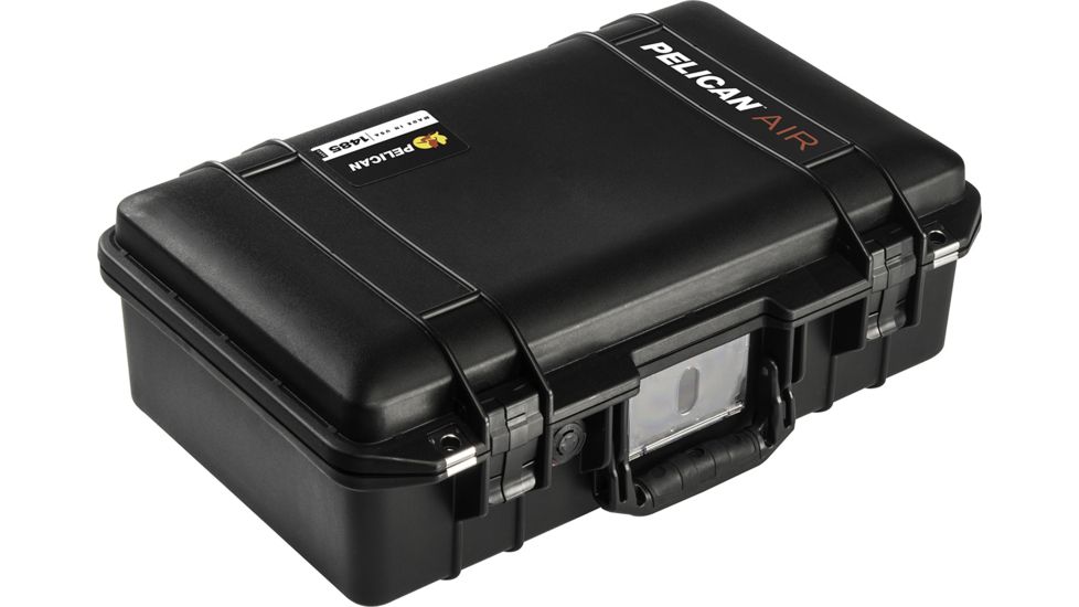 Pelican 1485 Air Protector Case, with 3 Piece Foam Set, Black, 014850-4000-000