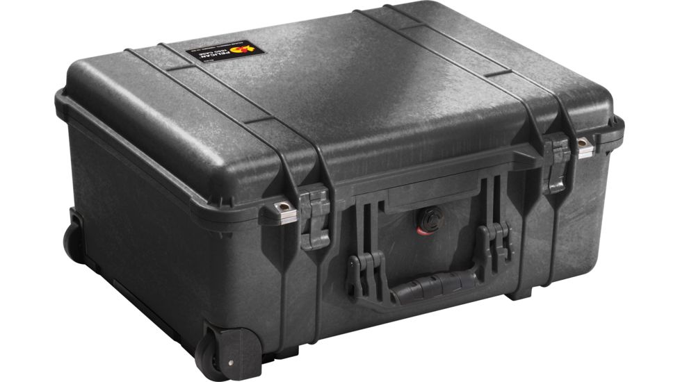 Pelican 1560 Large Crushproof Wheeled Dry Box, 22x18x10.4in, Black - No Foam