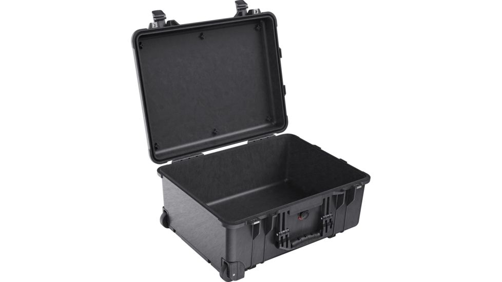 Pelican 1560 Large Crushproof Wheeled Dry Box, 22x18x10.4in, Black - No Foam