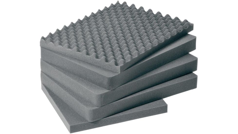 Pelican 1611 Original 5 PC Replacement Foam Set for Pelican Case 1610