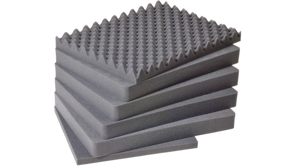 Pelican 1621 Original 6 PC Replacement Foam Set for Pelican Case 1620