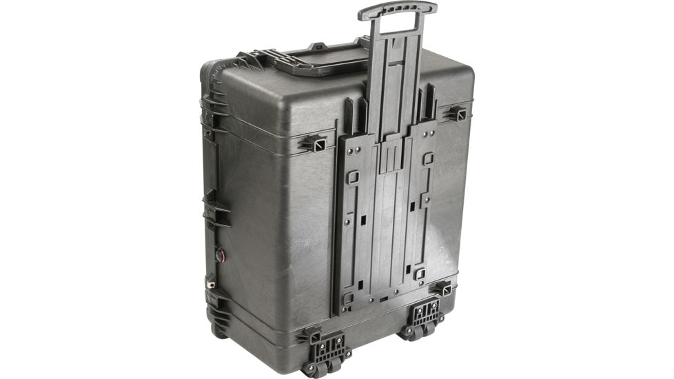 Pelican 1690 Transport Wheeled Crushproof Dry Box w/ Foam, Black 1690-000-110