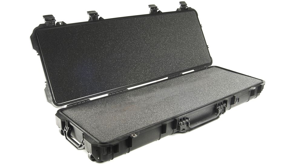 Pelican 1720 Watertight Gun Case w/ Wheels and Foam - 42in Long Interior, Black 1720-000-110