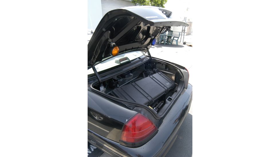 Pelican 1720 Watertight Gun Case w/ Wheels and Foam - 42in Long Interior, Black 1720-000-110