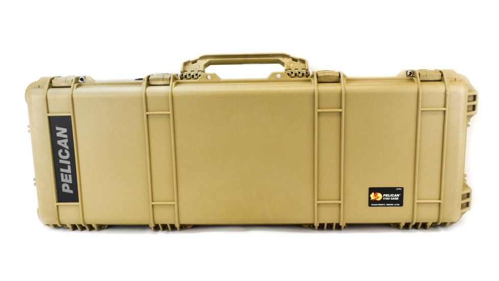Pelican 1720 Watertight Gun Case w/ Wheels and Foam - 42in Long Interior, Desert Tan 1720-000-190