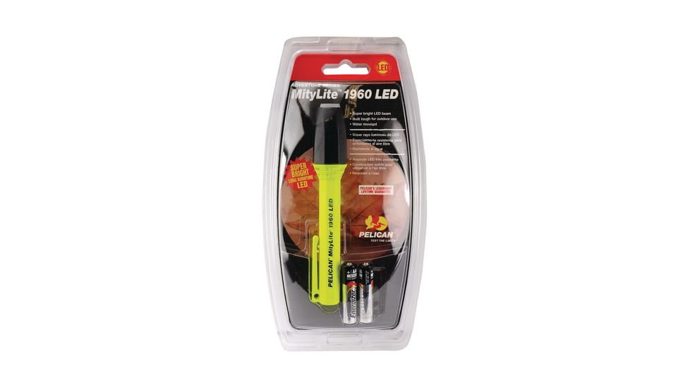 Pelican 1960 MityLite Yellow LED Spotlight