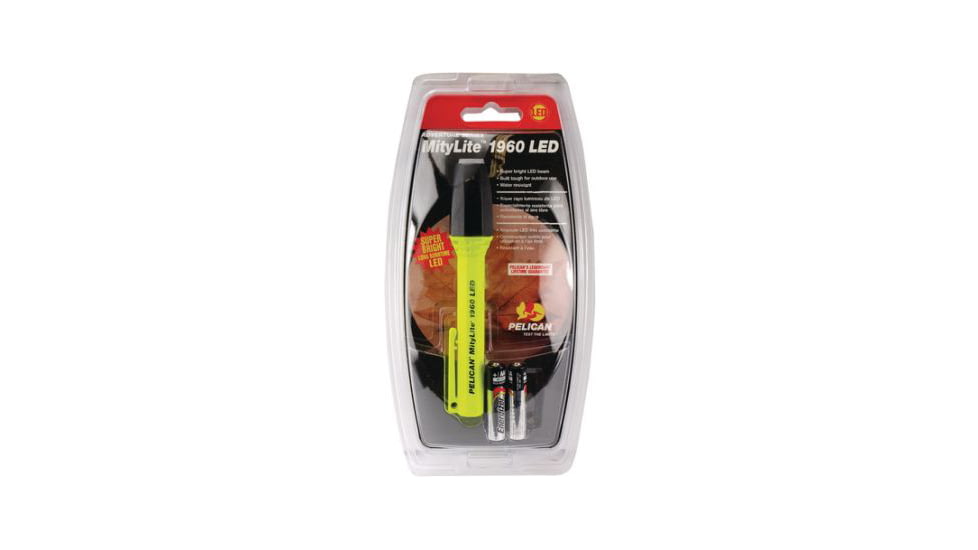 Pelican 1960 Nemo Mitylite Yellow Led Flash Light 1960 017 247