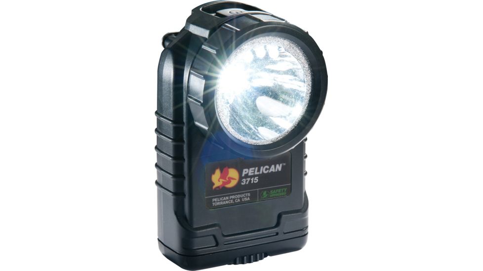 Pelican 3715 Right Angle 174 Lumens LED Flashlight, Black 3715-000-110