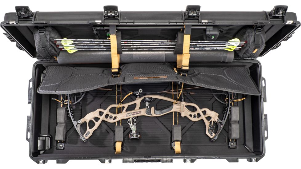 Pelican Air 1745 Case, Bow, 44x16.8x7.9 inch Internal Dimension, 46.7x19.4x8.7 External Dimension, Black, 017450-0120-110