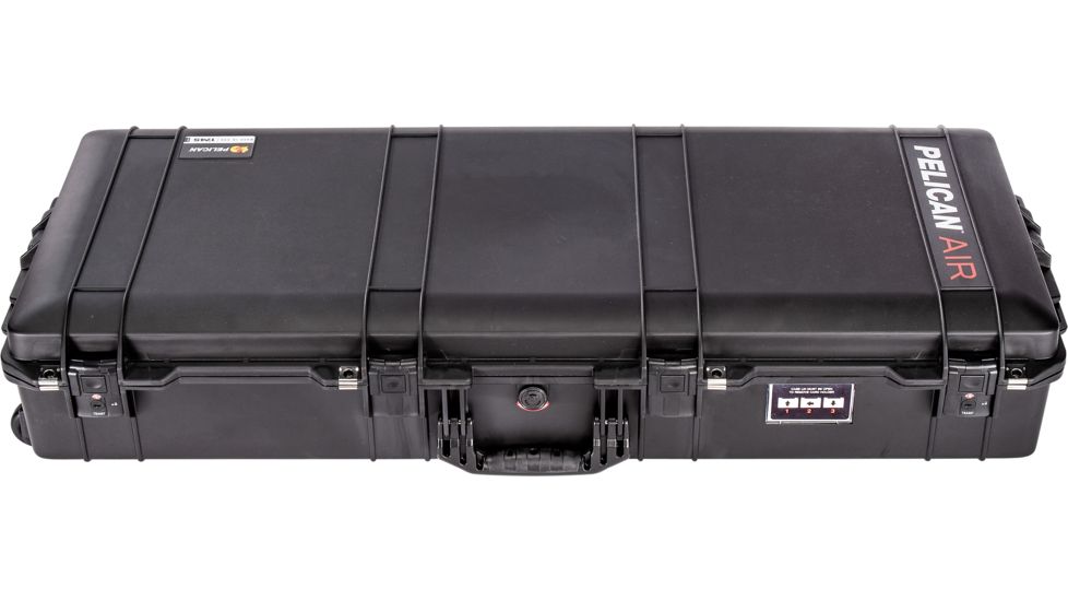 Pelican Air 1745 Case, Bow, 44x16.8x7.9 inch Internal Dimension, 46.7x19.4x8.7 External Dimension, Black, 017450-0120-110