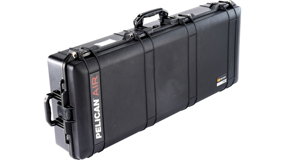 Pelican Air 1745 Case, Bow, 44x16.8x7.9 inch Internal Dimension, 46.7x19.4x8.7 External Dimension, Black, 017450-0120-110