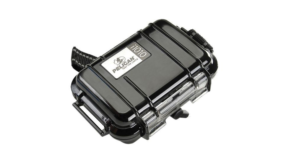 Pelican i1010 iPod Carabiner Loop Black Protector Case