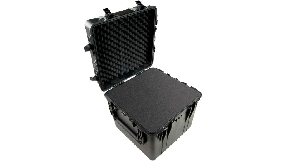 Pelican Large Black Cube Case w/Foam 0350