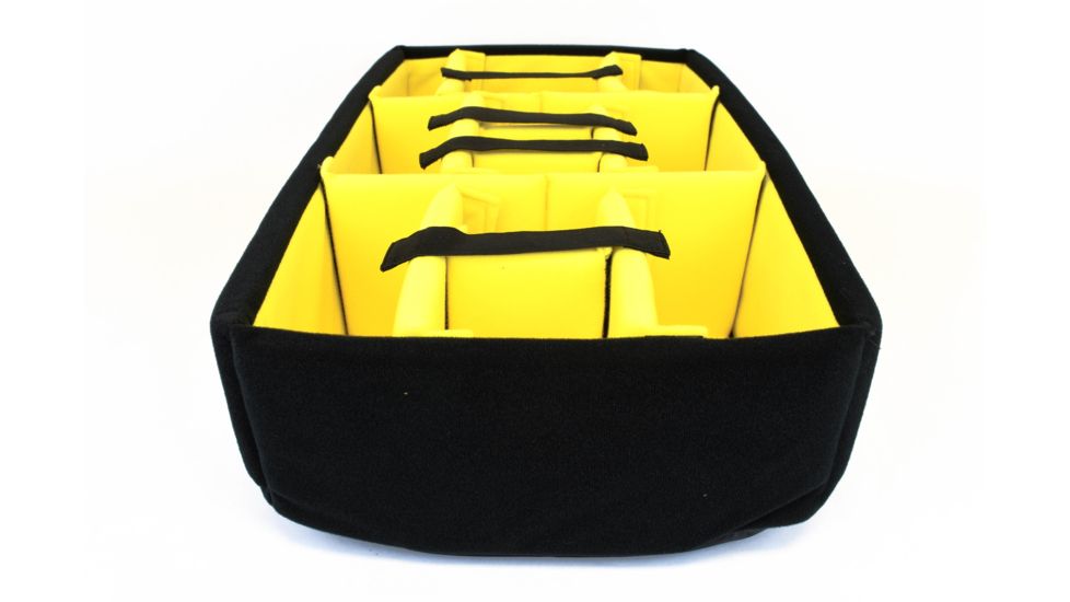 Pelican Padded Divider Set Kit for 1535 Case, Black, 015350-4060-000