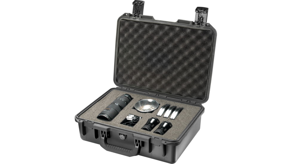 Pelican Storm Cases iM2300 Dry Box, 18.2x13.4x6.7, Black, Cubed Foam iM2300-00001