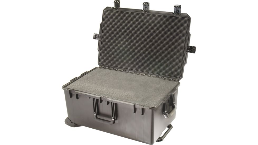 Pelican Storm Cases iM2975 Dry Box w/Wheels, 31.3x20.4x15.5in, Black, Waterproof, Crushproof, Cubed Foam iM2975-00001